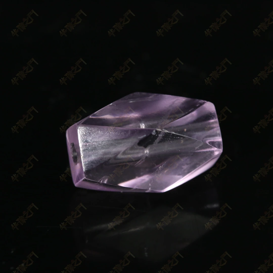 清代紫水晶多棱珠【华豫之门】WDZC2503205017