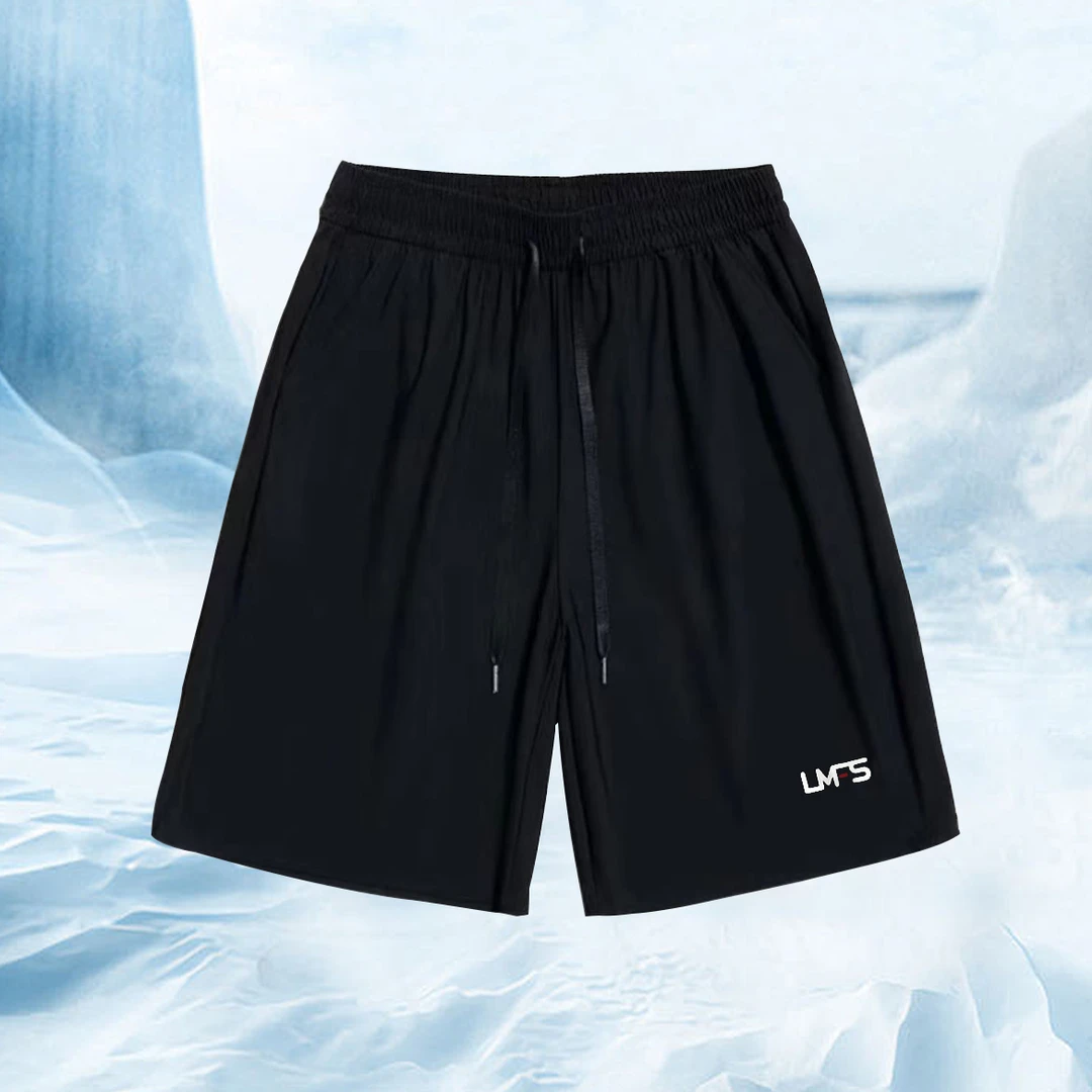 岚缈男女同款夏季运动百搭薄款宽松沙滩弹力跑步裤衩短裤SL036