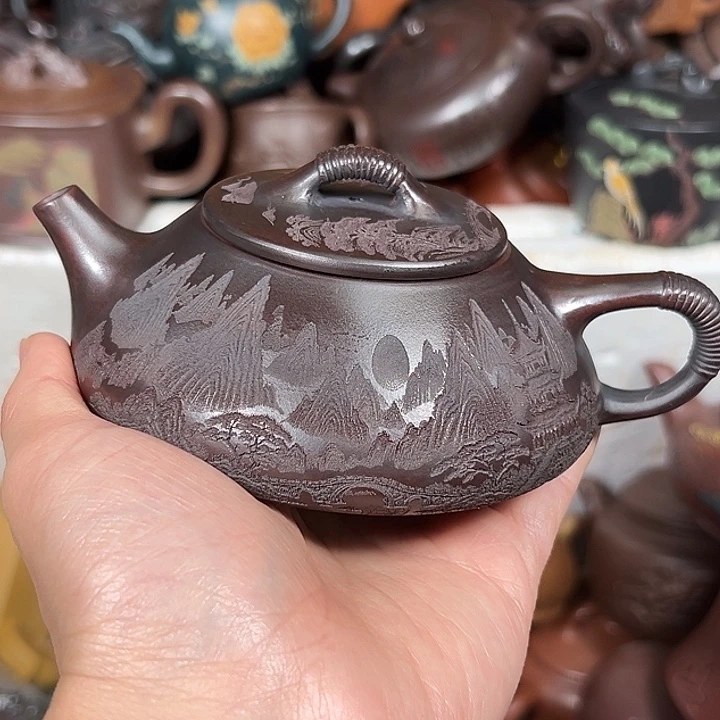 茶壶紫砂微瑕微瑕