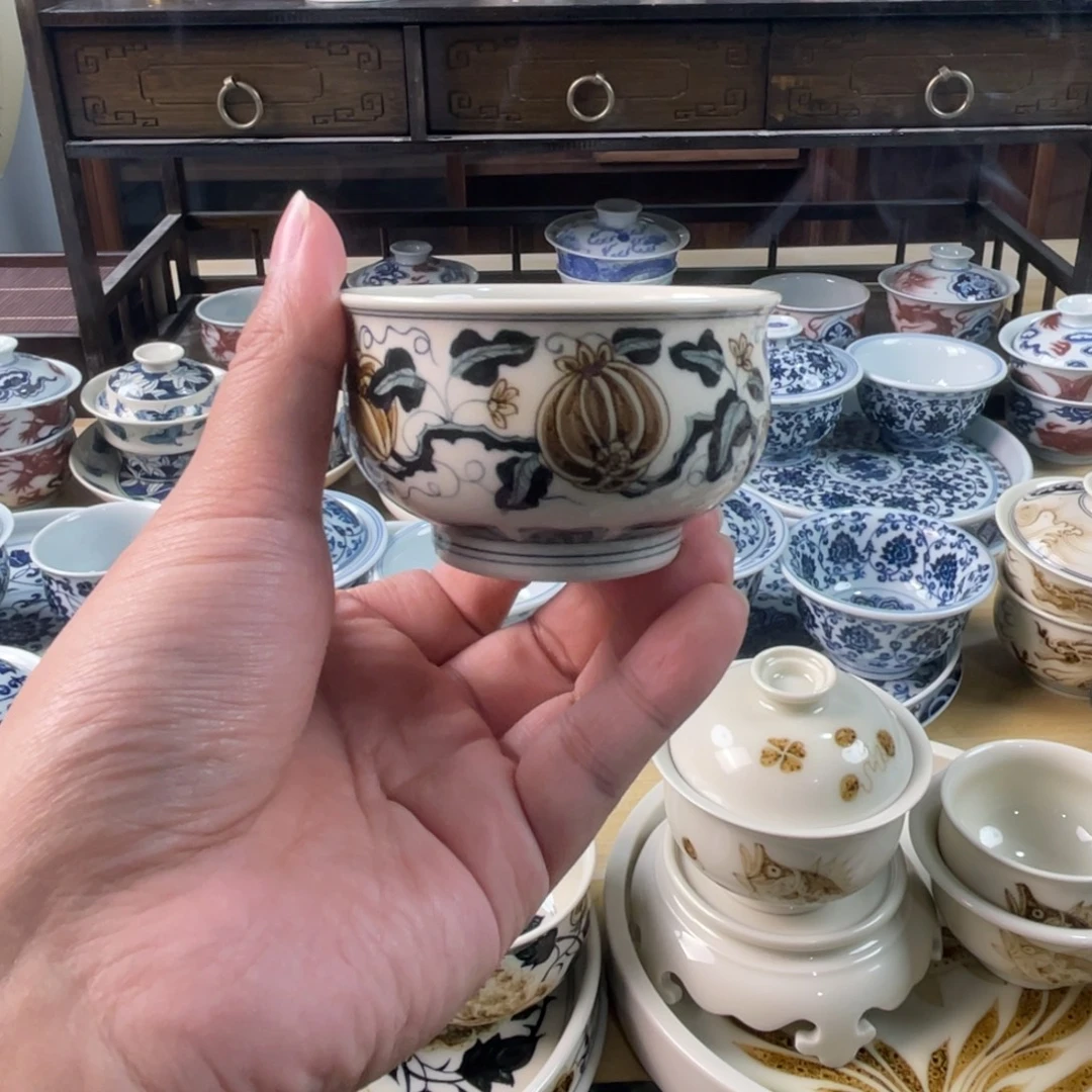 景德镇手工手绘茶具