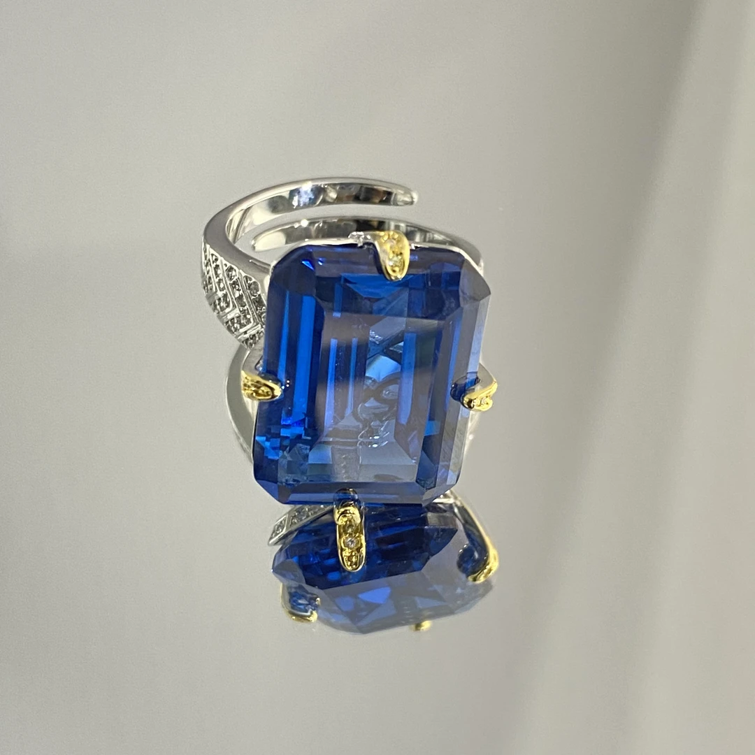 【万江】 原创皇家蓝强荧光戒指WG23