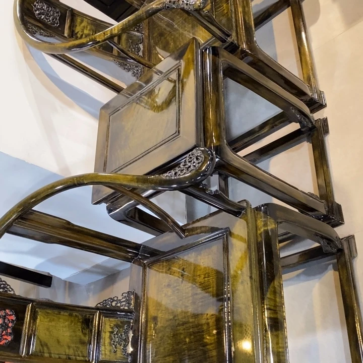 楠木皇宫椅三件套