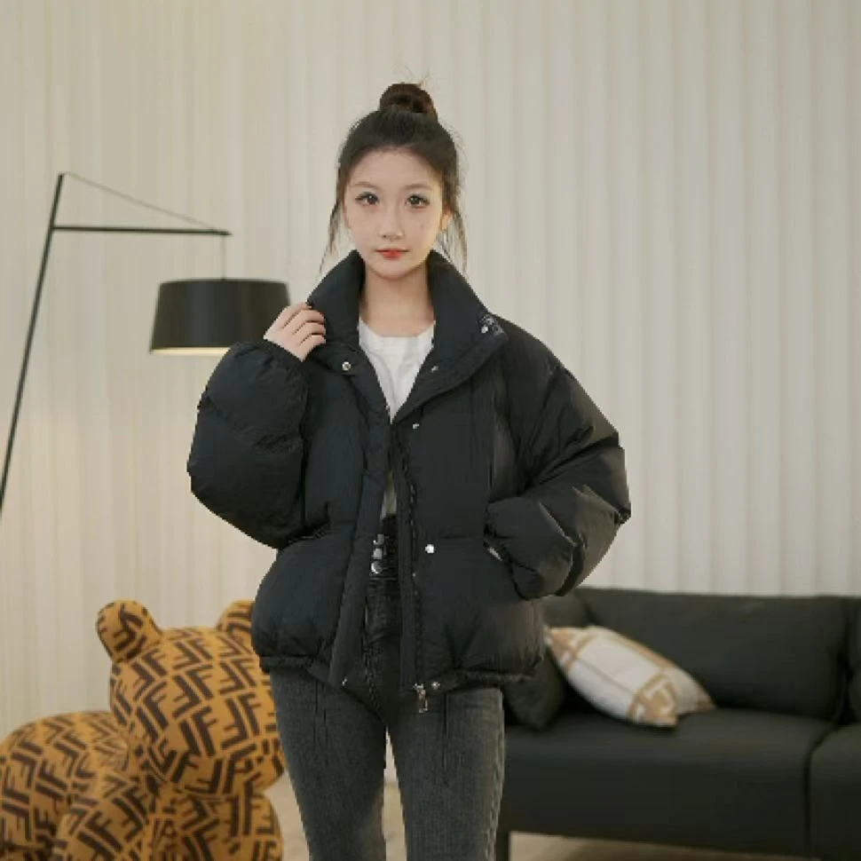 羽绒服立领小短款女装秋冬外套292(CX)短款羽绒服女短款羽绒服女