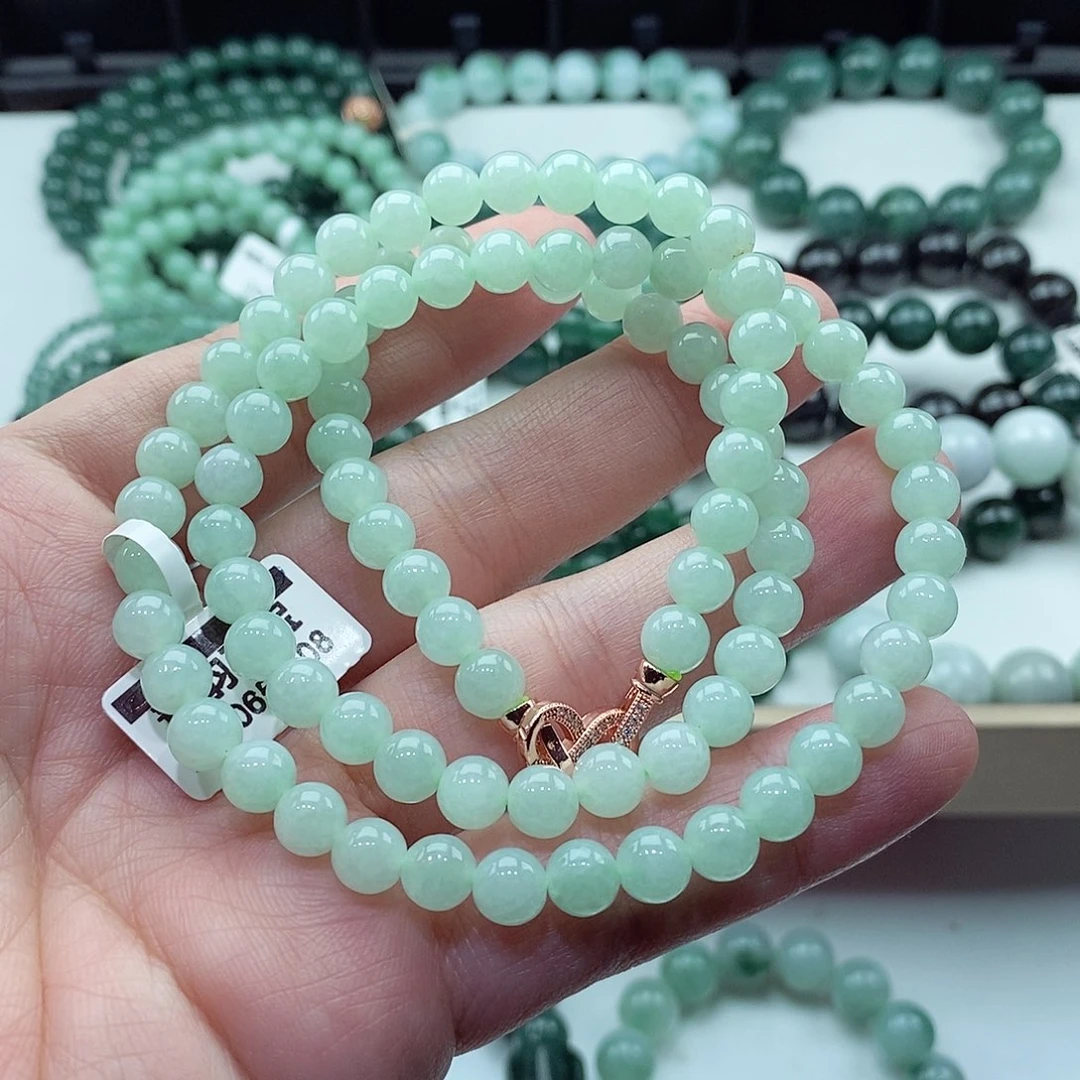 毛衣链未镶嵌翡翠?****?