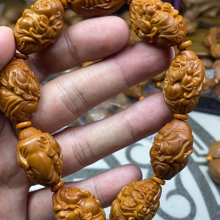 橄榄核手串/手链橄榄核雕工艺手串