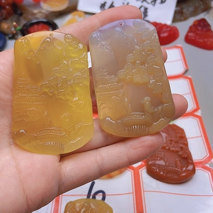 【闪购商品】未镶嵌玛瑙/玉髓珠宝半成品金**法