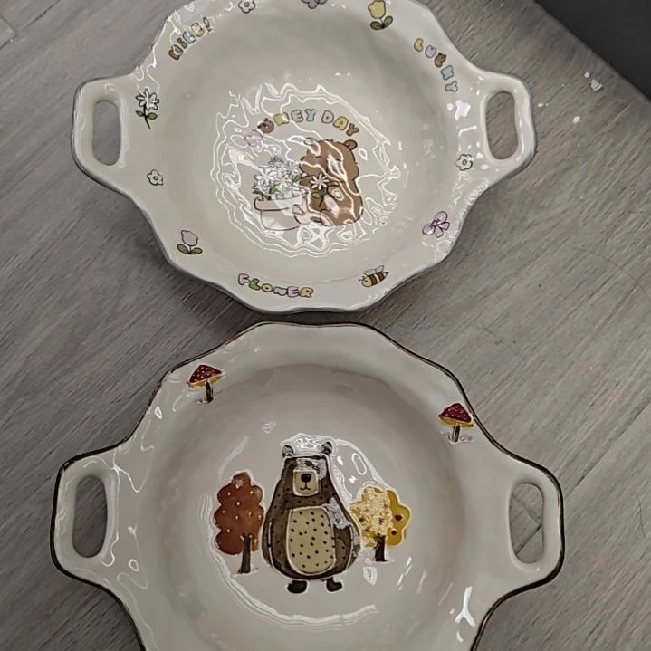 微瑕陶瓷餐具釉下彩
