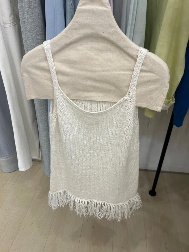 08342 简约时尚春秋韩系休闲针织吊带