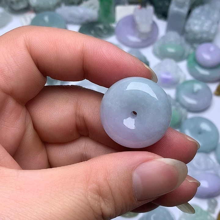 翡翠未镶嵌颈饰天然翡翠