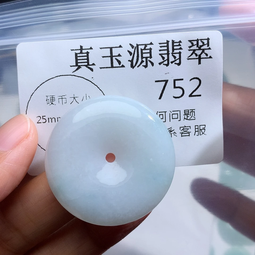 翡翠未镶嵌颈饰752