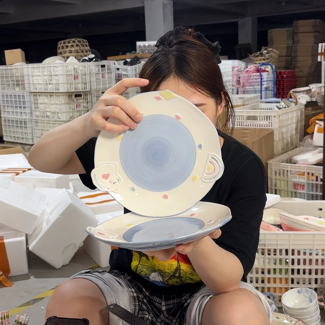 瓷微瑕陶瓷餐具釉下彩