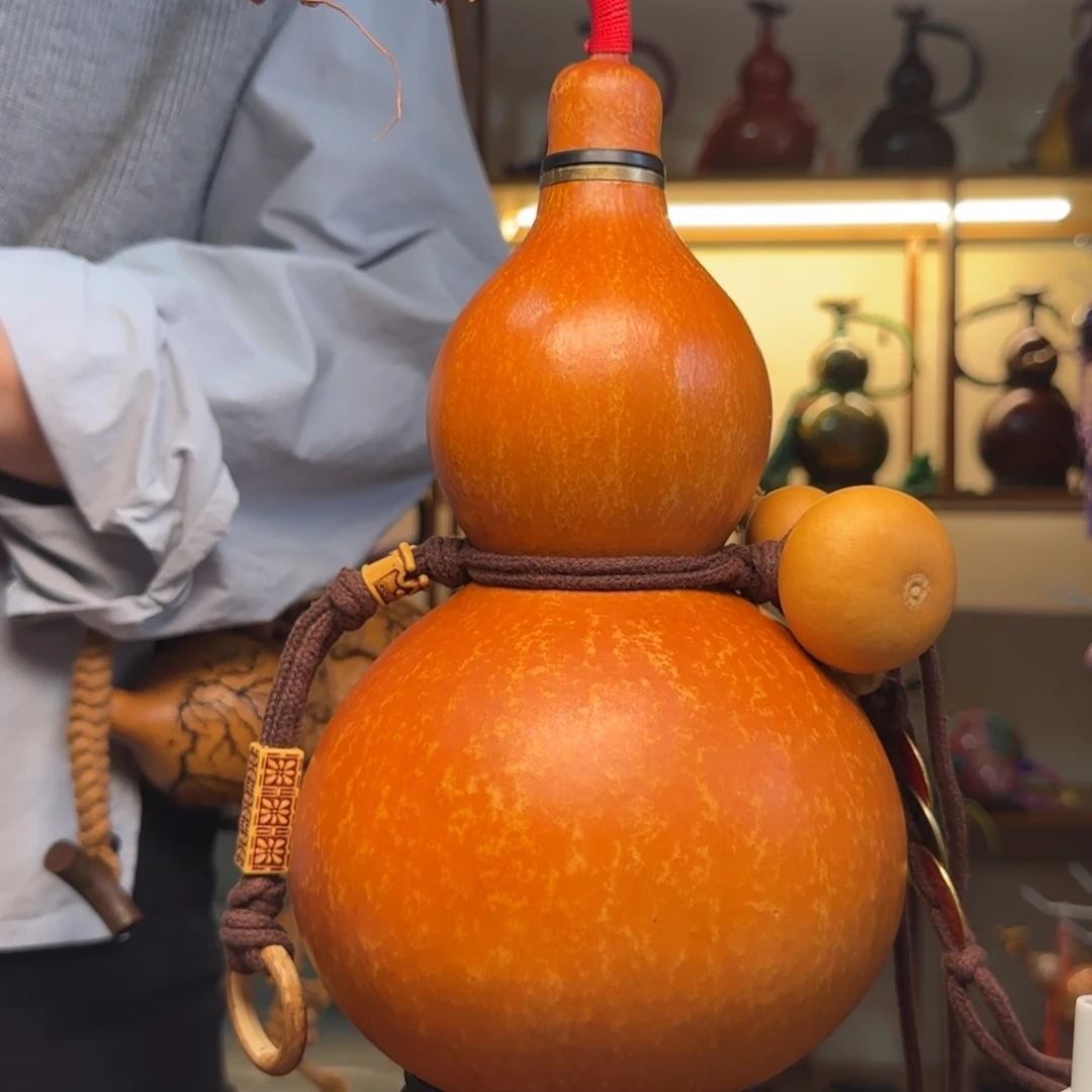 关***人45 传统大漆酒葫芦直播间一物一拍