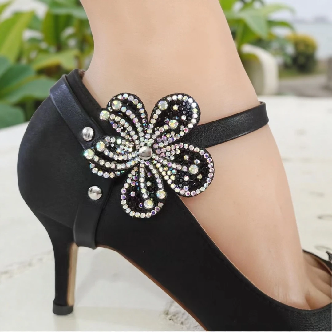 高跟鞋防掉跟束鞋带免安装鞋子防掉神器防止鞋不跟脚花朵装饰鞋带