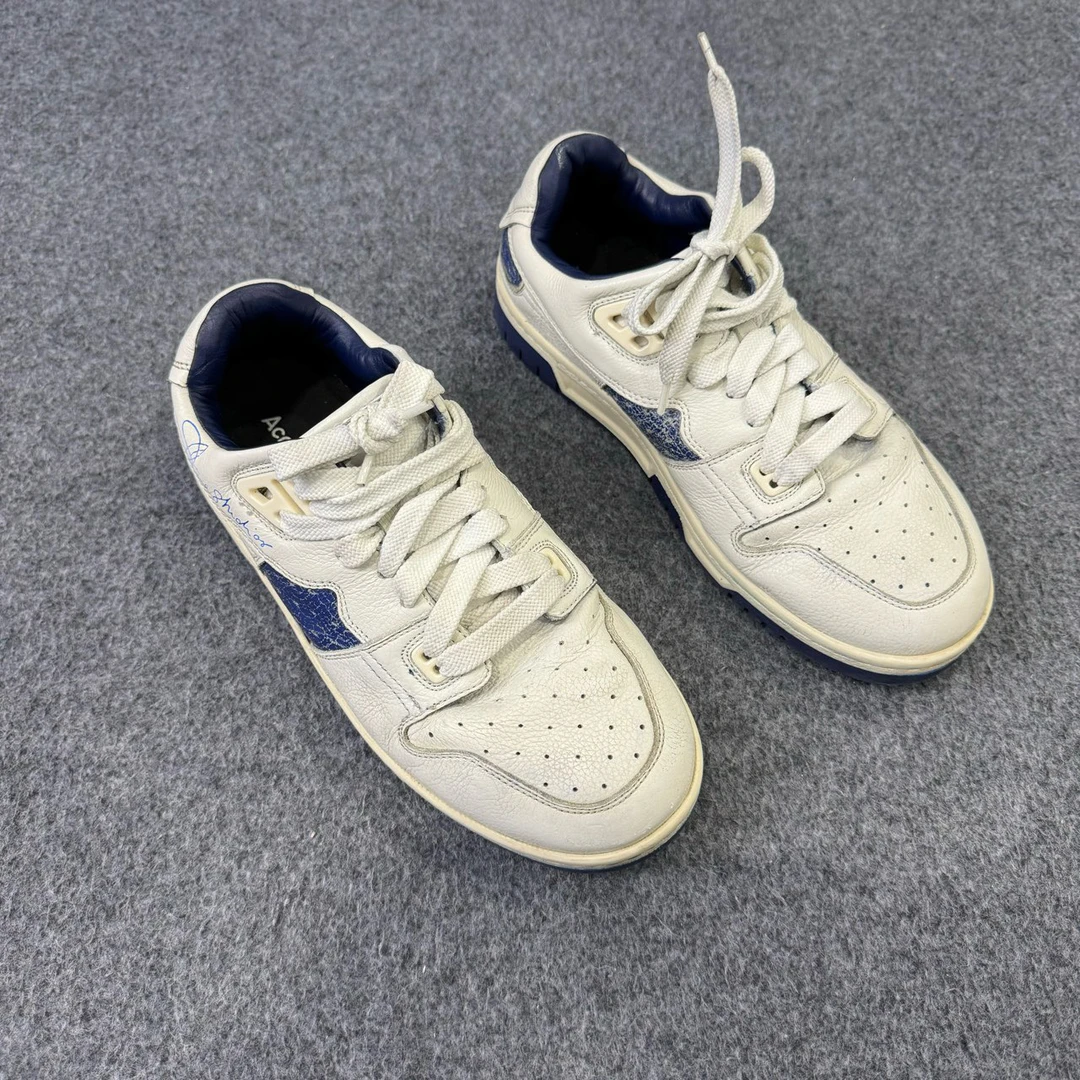 95新 AcneStudios 白蓝拼接运动鞋/39.5码/公价5300