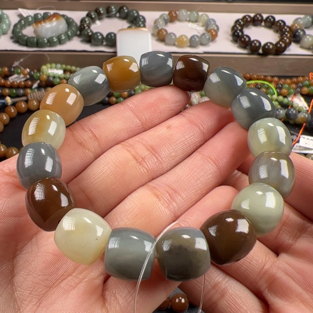 和田玉手链未镶嵌