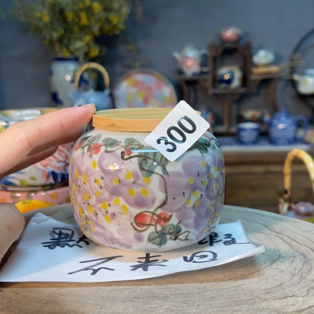 杯素浅陶瓷手工手绘