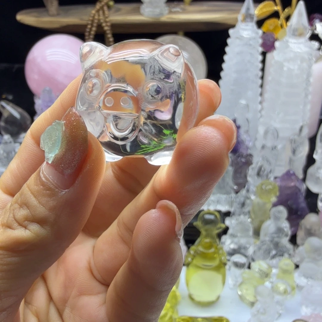 水晶珠宝半成品未镶嵌