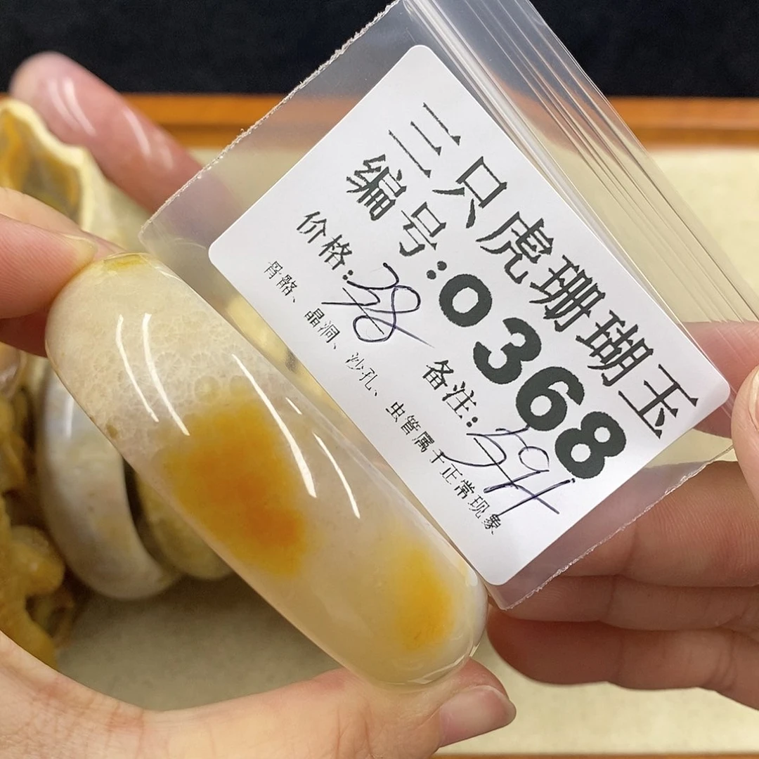 硅化珊瑚（珊瑚玉）1未镶嵌女***娆