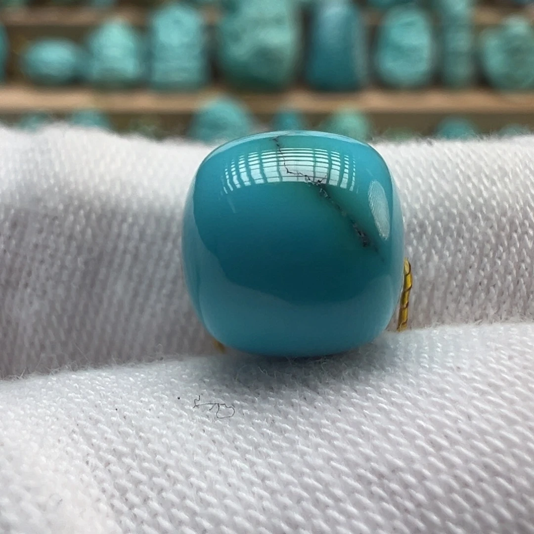 绿松石未镶嵌配饰9.1×8.6