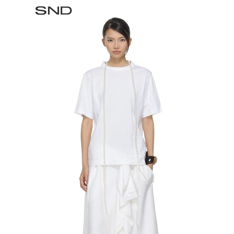 【CARVEN 设计师品牌】SND SS25 简约T恤
