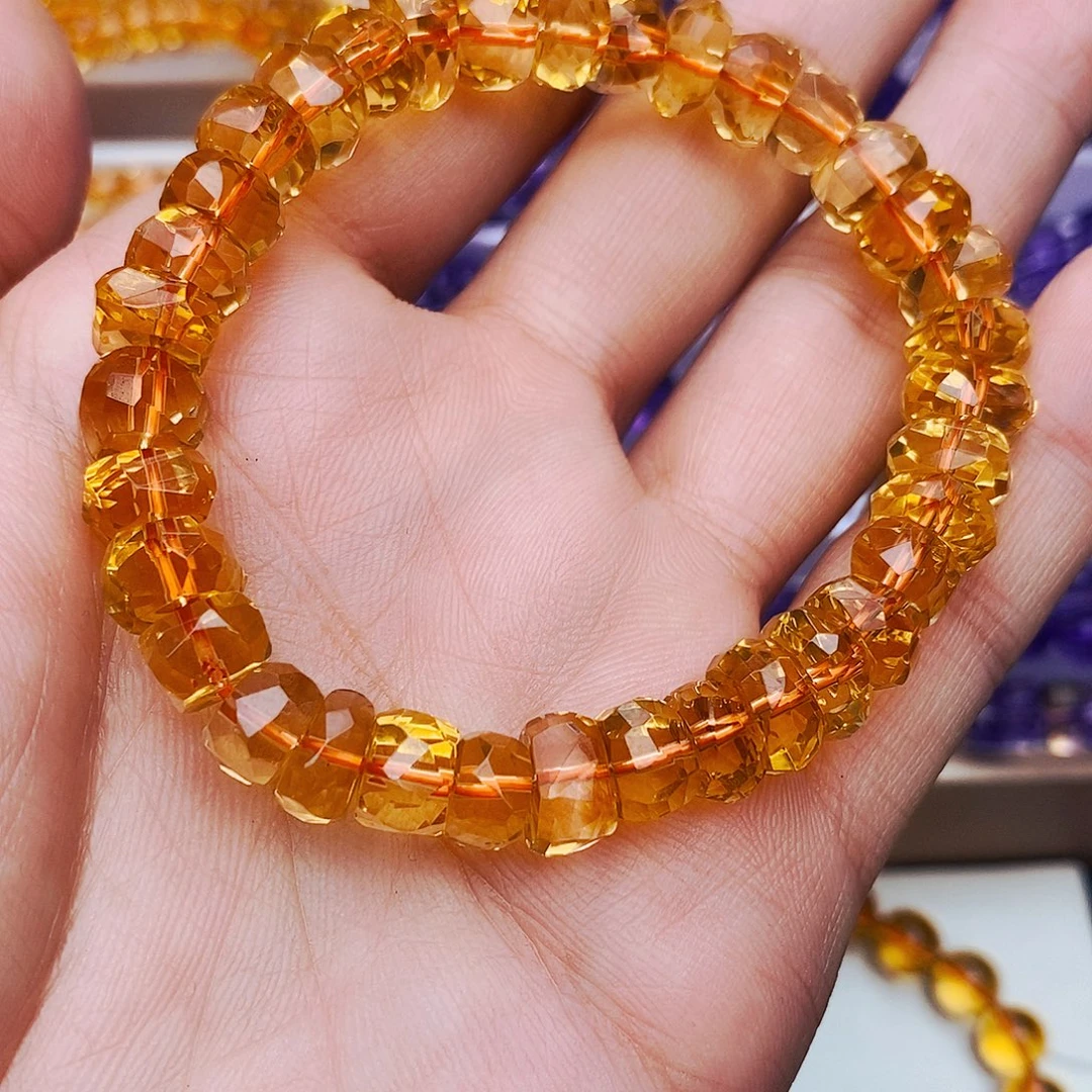 水晶手串未镶嵌天然