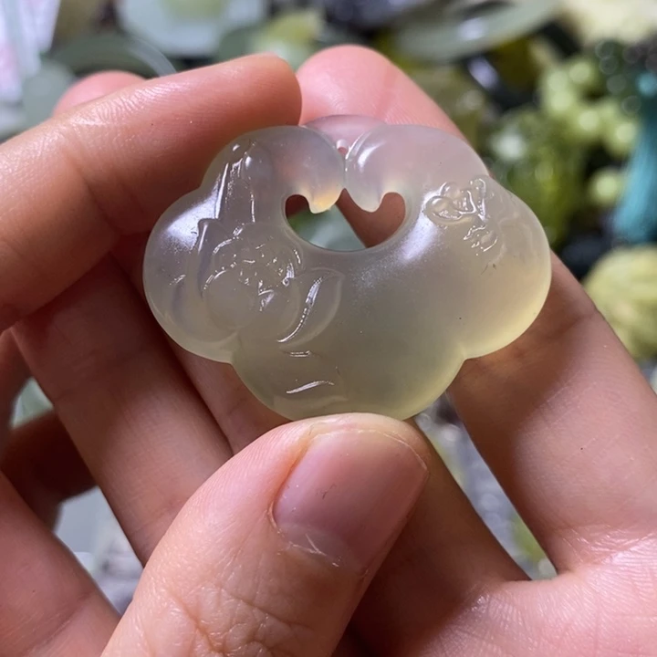 岫玉岫玉挂件未镶嵌