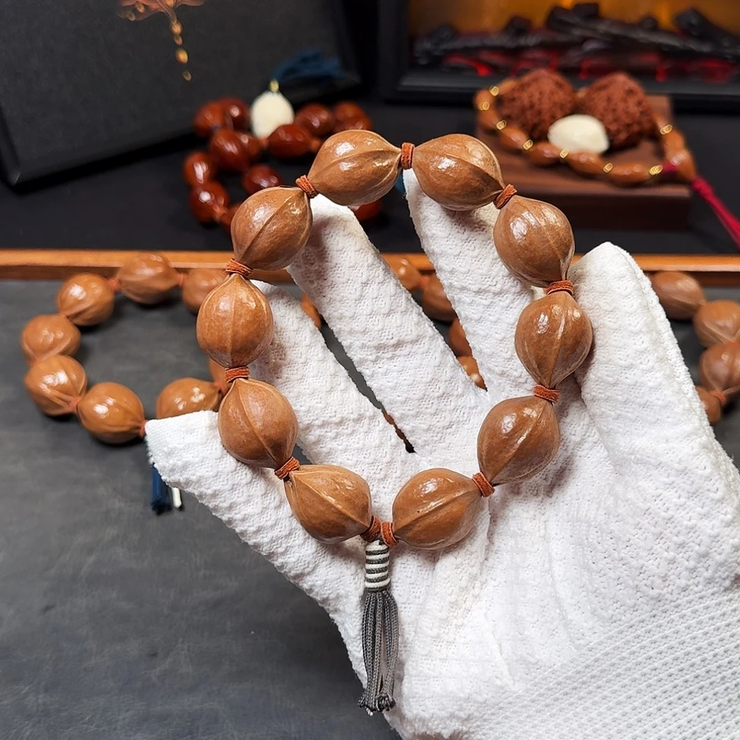 1.9*2.6精配款原生态梅林铁核手串