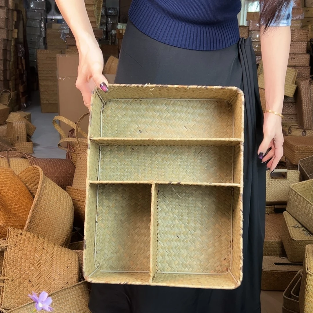 草编包/草编收纳盒微瑕疵
