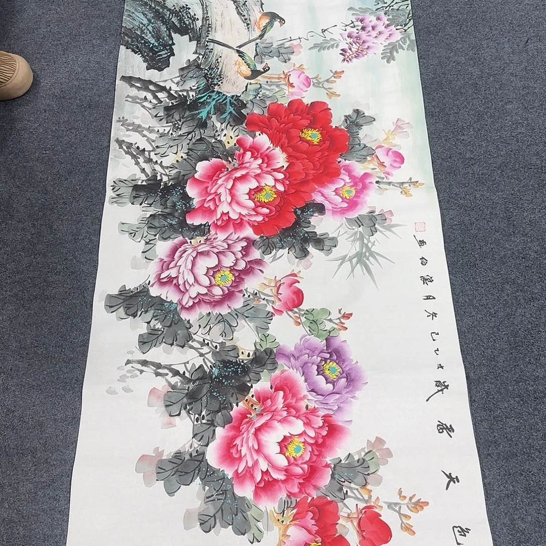 国画超级好看的国画作品