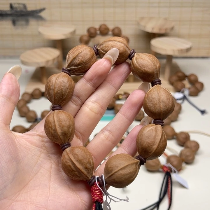 妖***开手串/手链橄榄核20.27精品梅林铁核