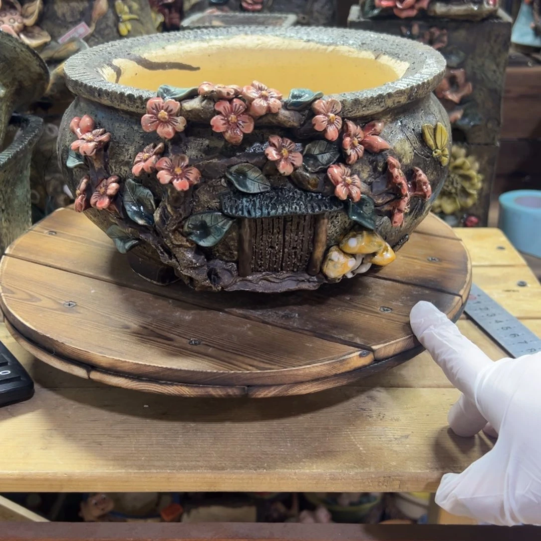 红陶ℳ****青藤多肉花盆