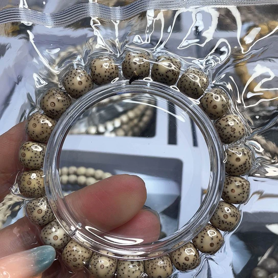 星月菩提手串石玉料手串尺寸9.8