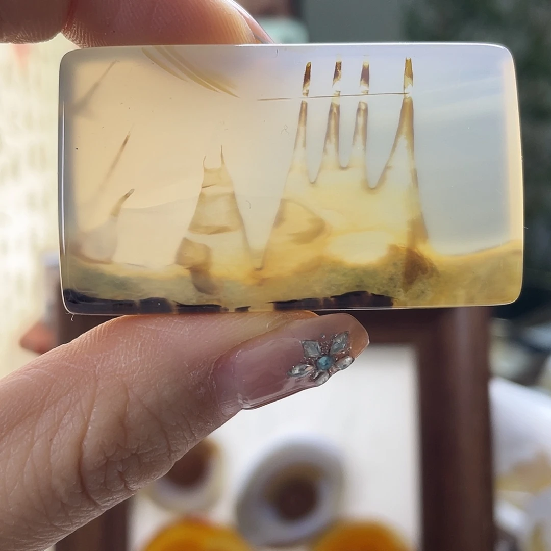 玛瑙/玉髓未镶嵌珠宝半成品