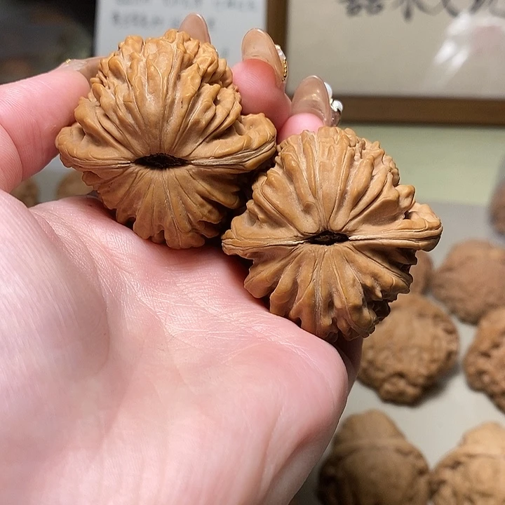 把件文玩核桃44四座楼