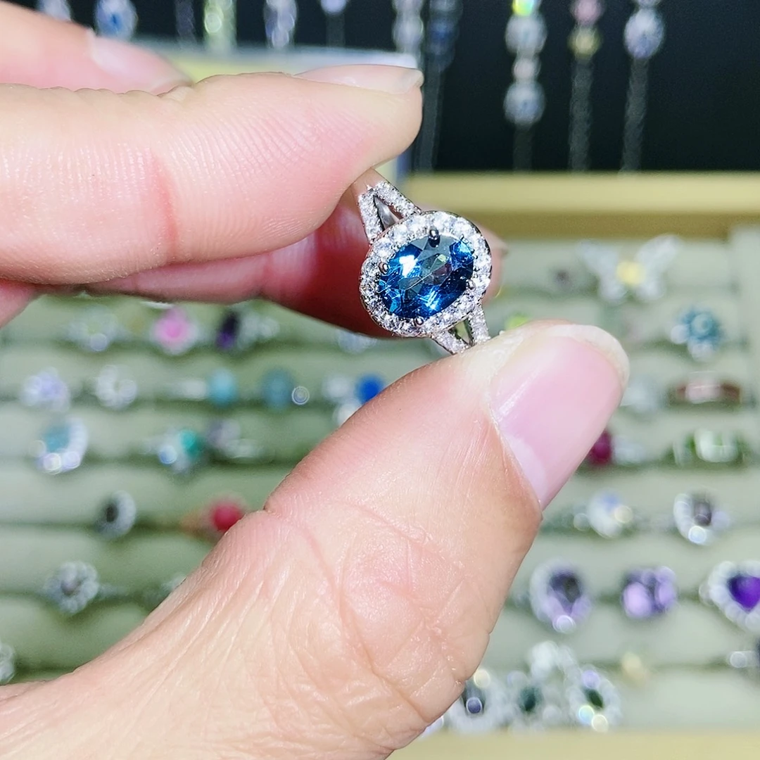 【闪购商品】未镶嵌戒指托帕石