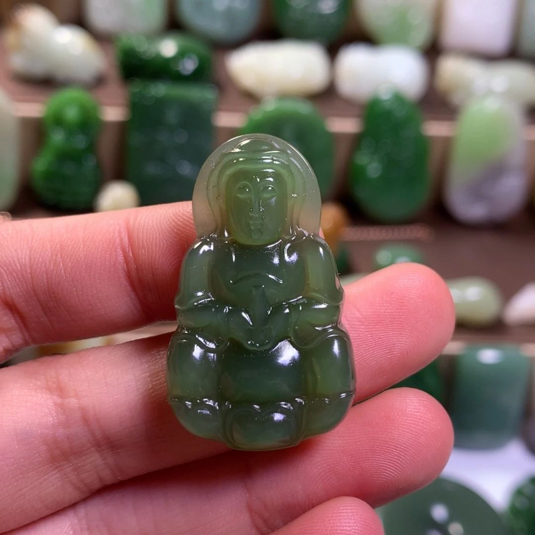 和田玉挂件未镶嵌