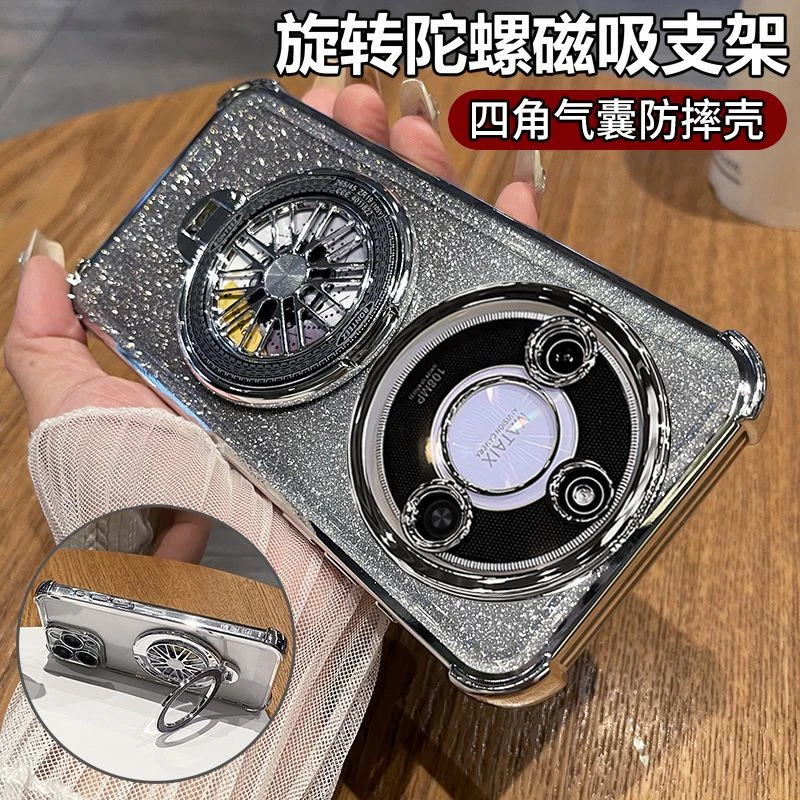 适用华为荣耀X60手机壳honorx60防摔镜头全包BRC保护套AN00气囊男