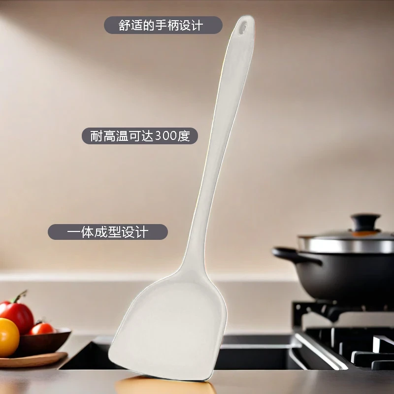 硅胶铲不粘锅专用锅铲炒菜铲耐高温静音硅胶铲不伤锅硅胶铲铲