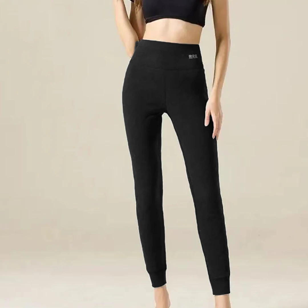 秋冬新品！女士绵羊毛打底保暖裤H453