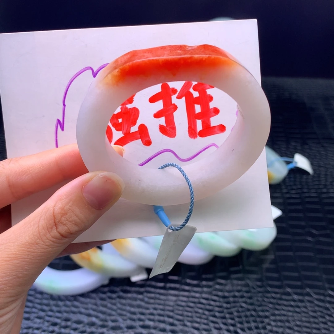 定制翡翠未镶嵌手镯52-59