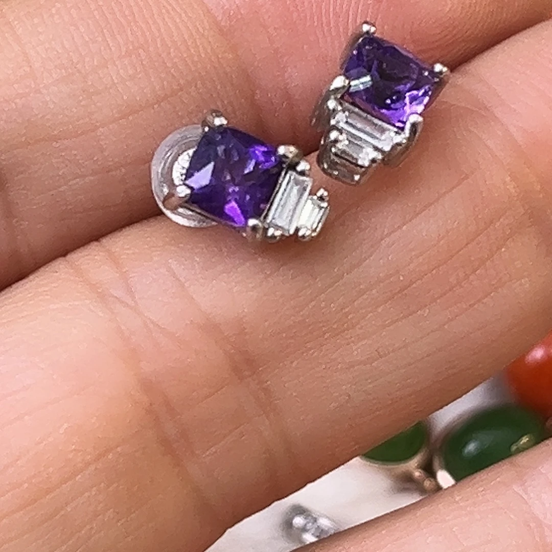 颈饰银S925镶嵌石榴石