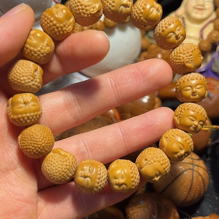 橄榄核手串/手链猴头1.45宝宝佛