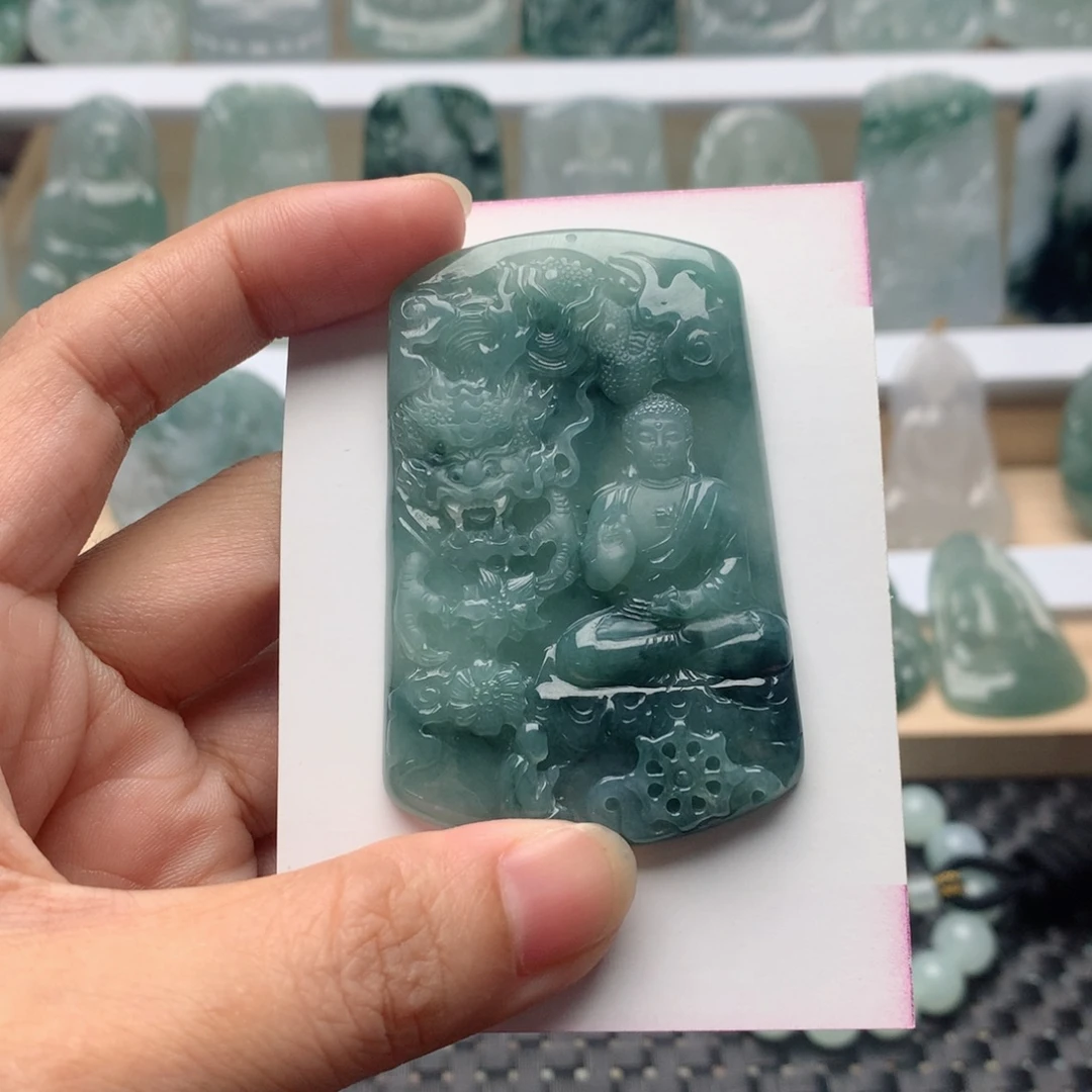 【***】吊坠(不含链)未镶嵌翡翠阿弥陀佛