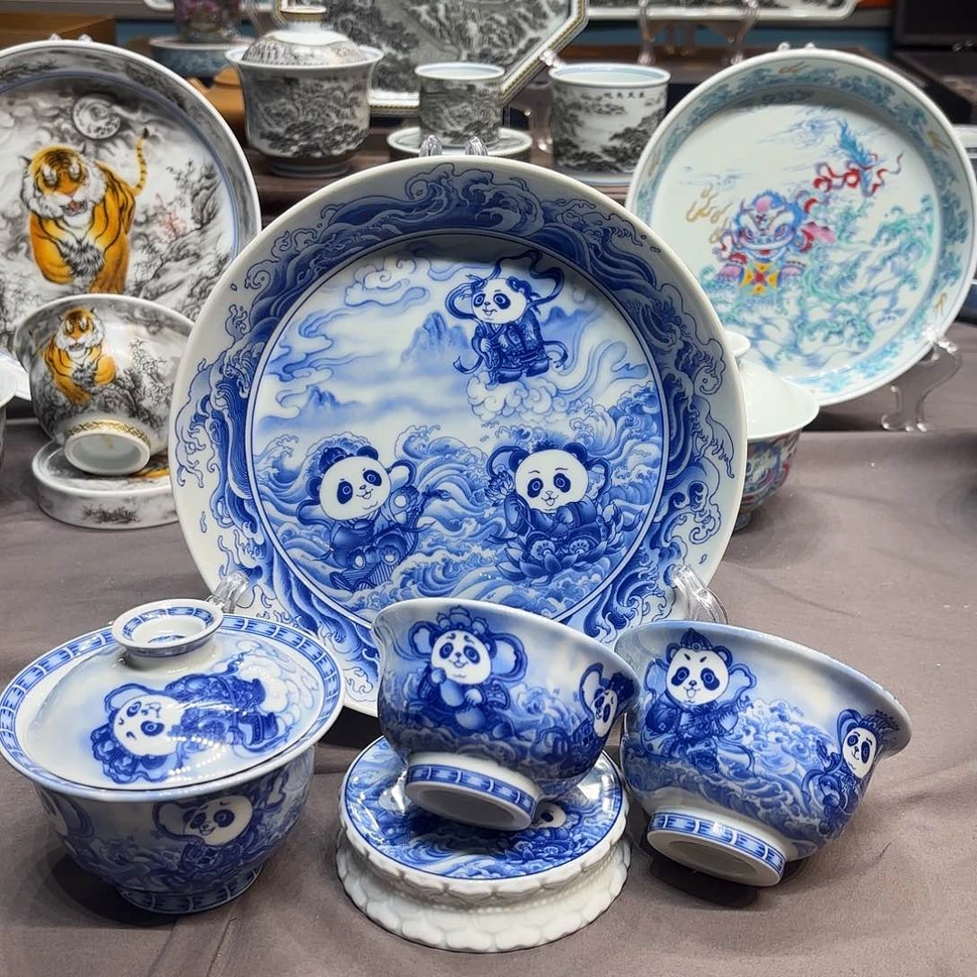 陶杯子景德镇陶瓷艺术展