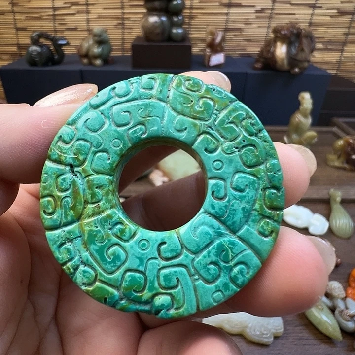 未镶嵌和田玉（糖玉）挂件