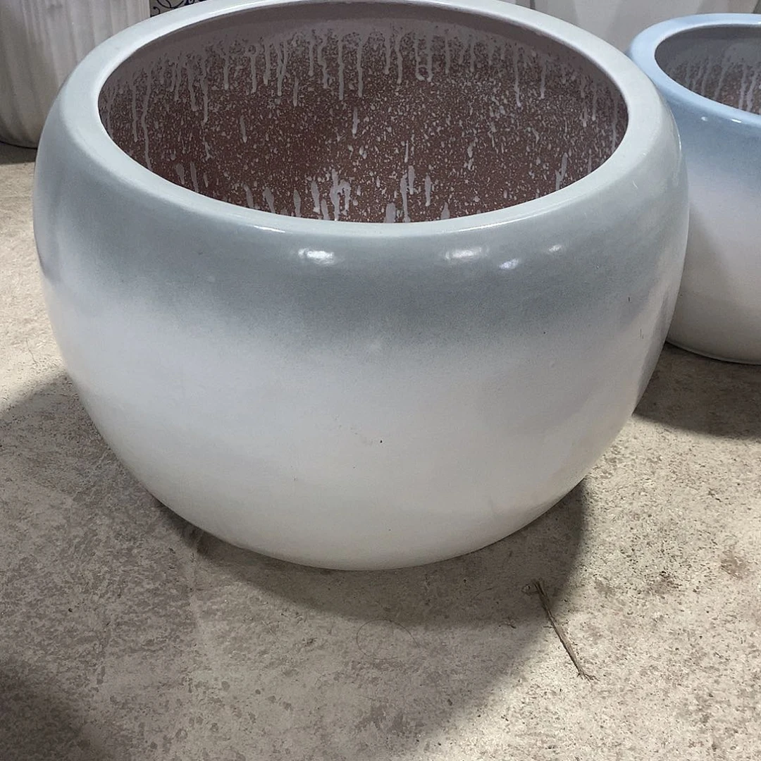 高温陶瓷花盆微瑕