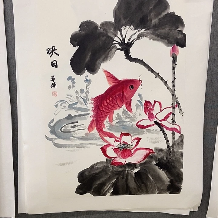 国画手写手绘国画作品4