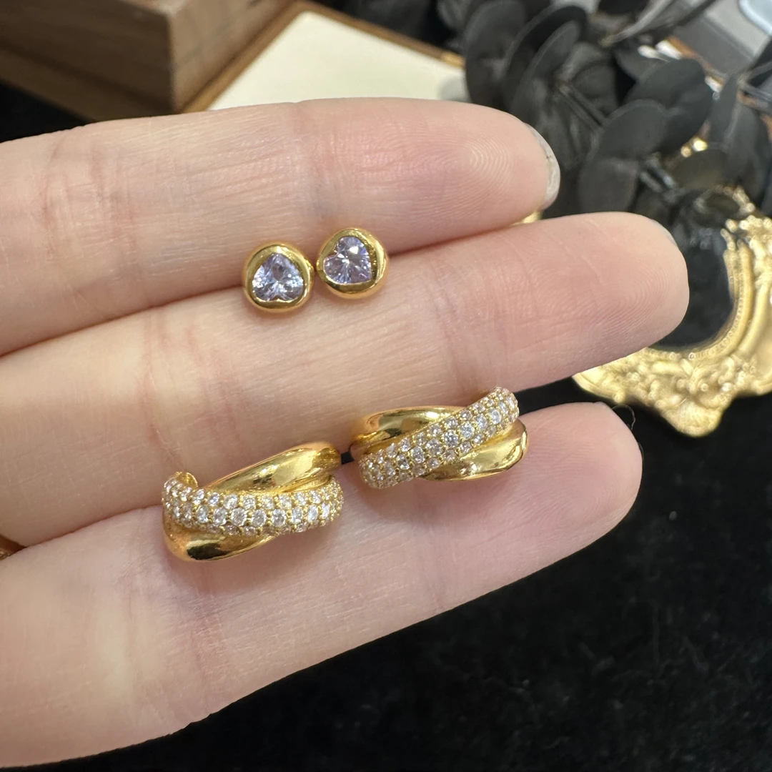 足金999 黄金5G工艺 耳饰