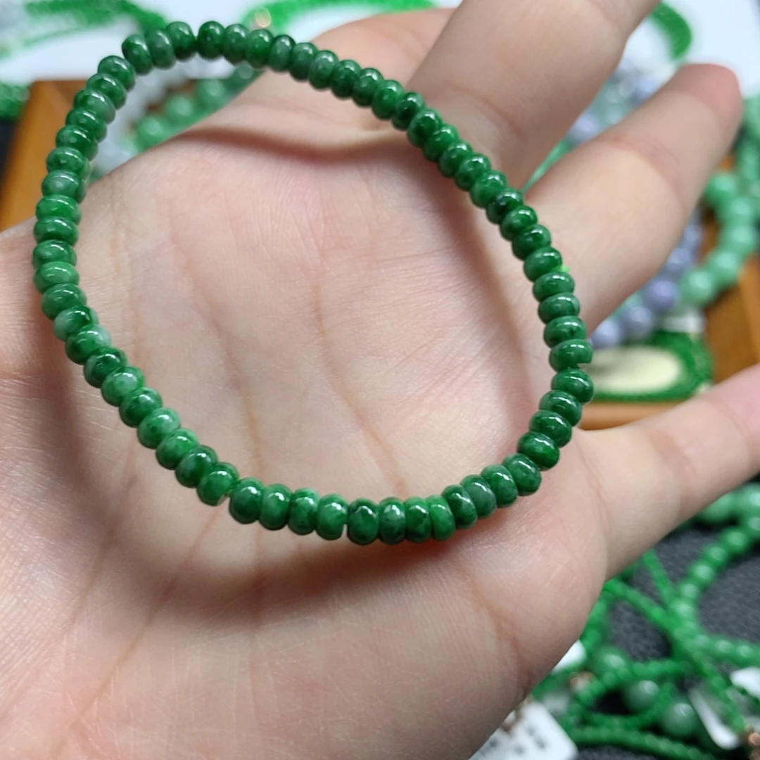 未镶嵌手链翡翠翡翠