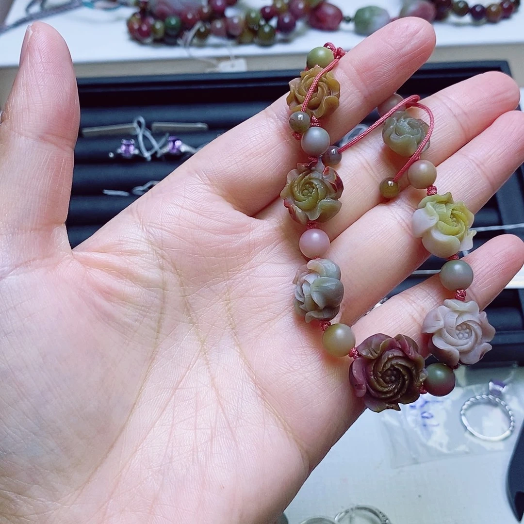 玛瑙/玉髓手链未镶嵌